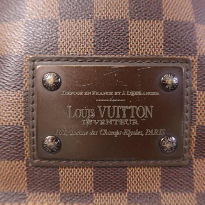 LOUIS VUITTON Damier Brooklyn PM肩背袋-12