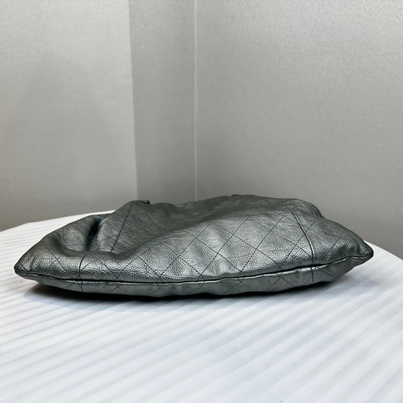 香奈兒/Chanel 金屬色單肩tote托特包 36x1.5x28cm-10