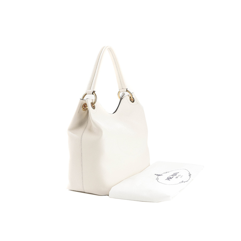 PRADA 25SS 女士 Vitello Phoenix 單肩包-12