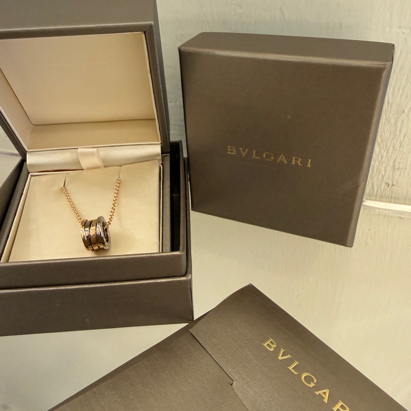 寶格麗三色項鏈專櫃買10幾萬-0