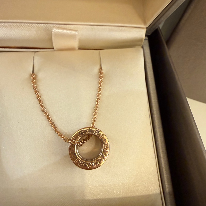 寶格麗三色項鏈專櫃買10幾萬-2