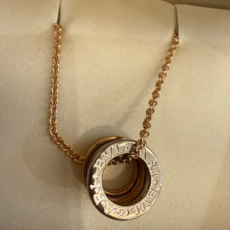 寶格麗三色項鏈專櫃買10幾萬-4