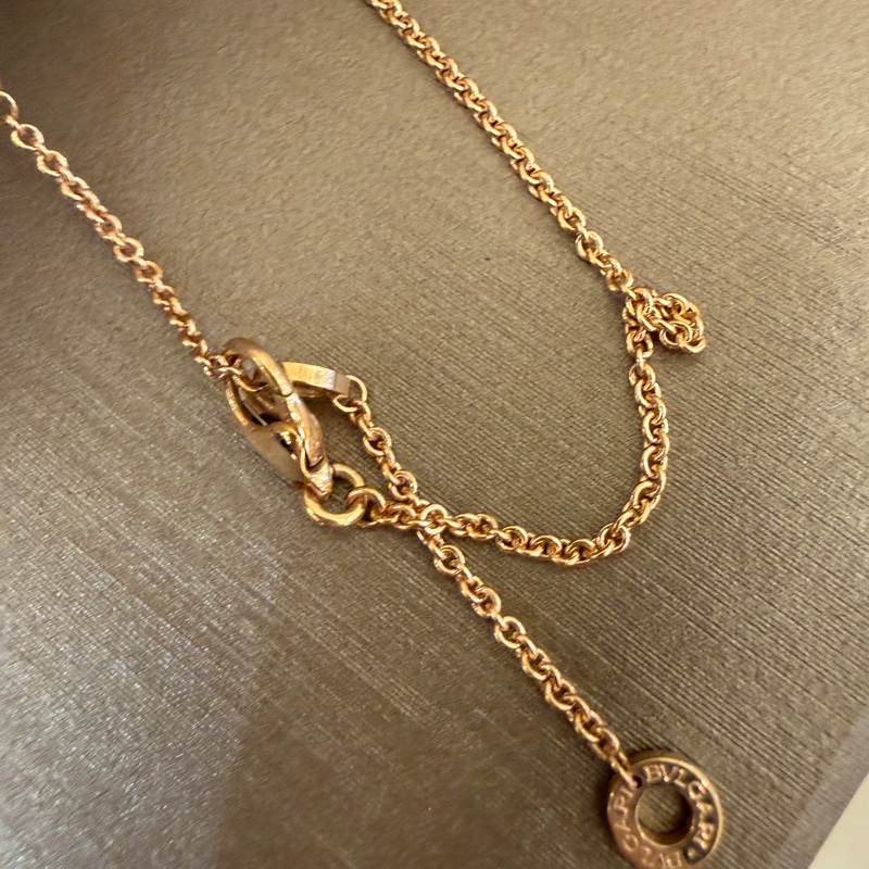 寶格麗三色項鏈專櫃買10幾萬-6