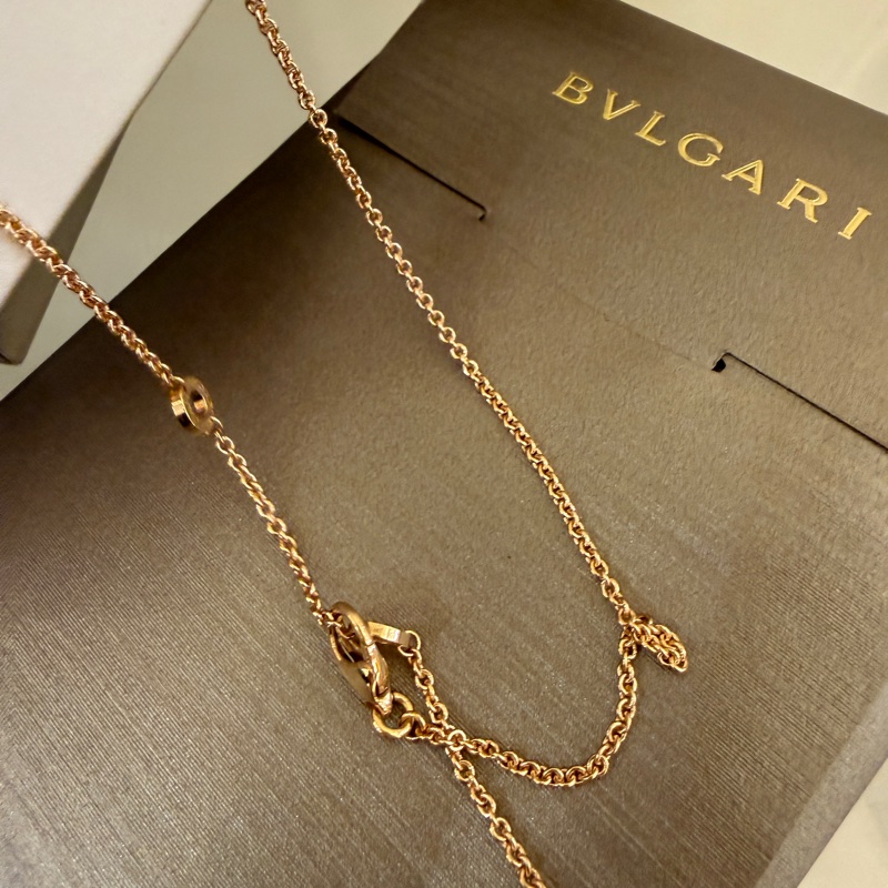 寶格麗三色項鏈專櫃買10幾萬-7