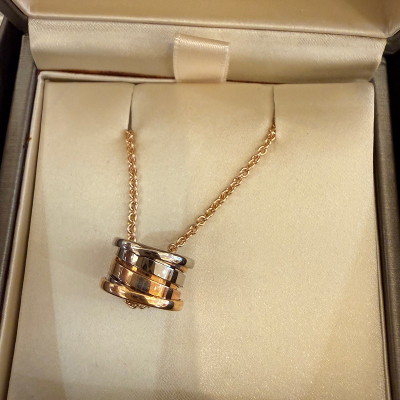 寶格麗三色項鏈專櫃買10幾萬-8