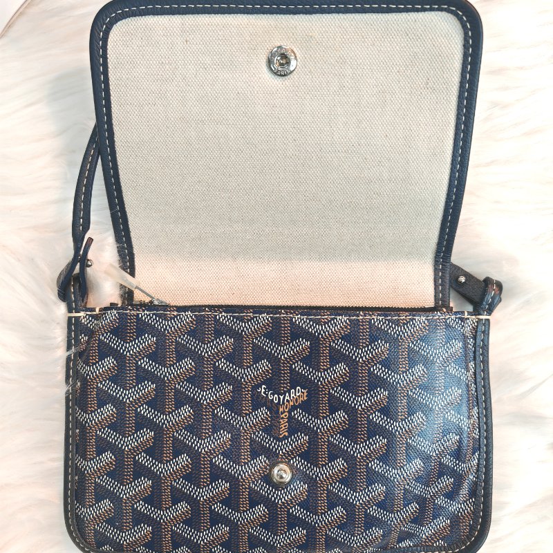 Goyard 藍色老花 信封包-2