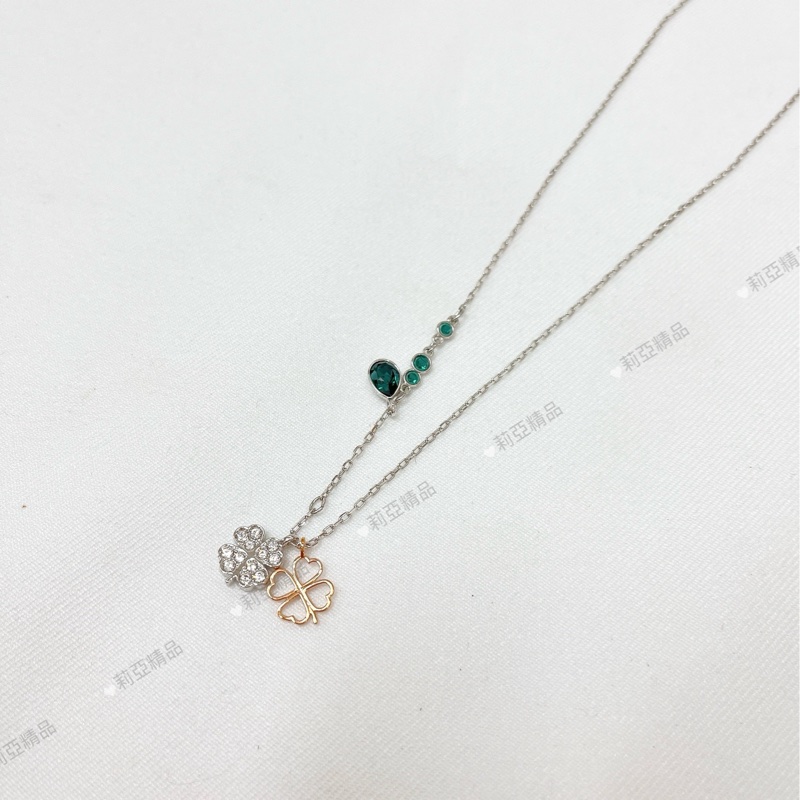 莉亞精品♡ 施華洛世奇 四葉草 項鍊 二手-2