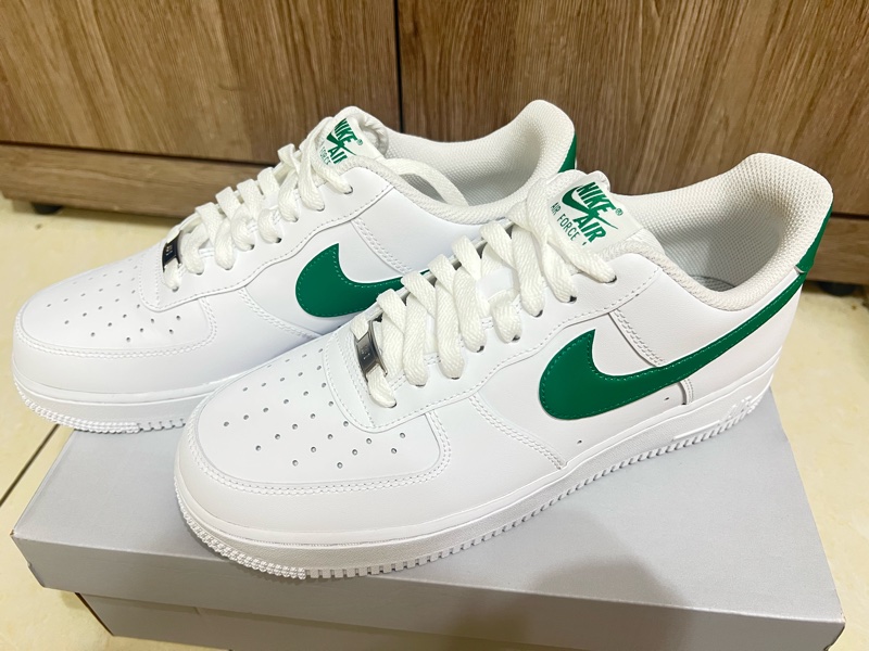 Nike Air Force 1 Low 白綠-1