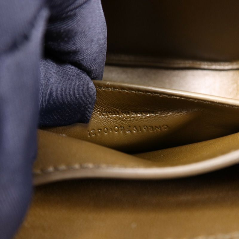 SAINT LAURENT 牛皮皮革Kaia Crossbody Bag金扣肩背袋-7