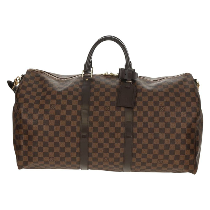 【日本直送】路易威登 Damier Ebene Keepall Bandouliere 55 波士頓包 N41414 正品 am9712V-12
