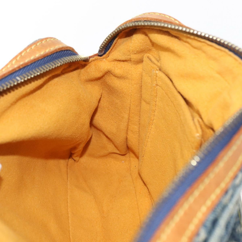 【日本直送】路易威登 Monogram 牛仔布腰包/肩背包 藍色 M44741 LV 正品 ka139V-20