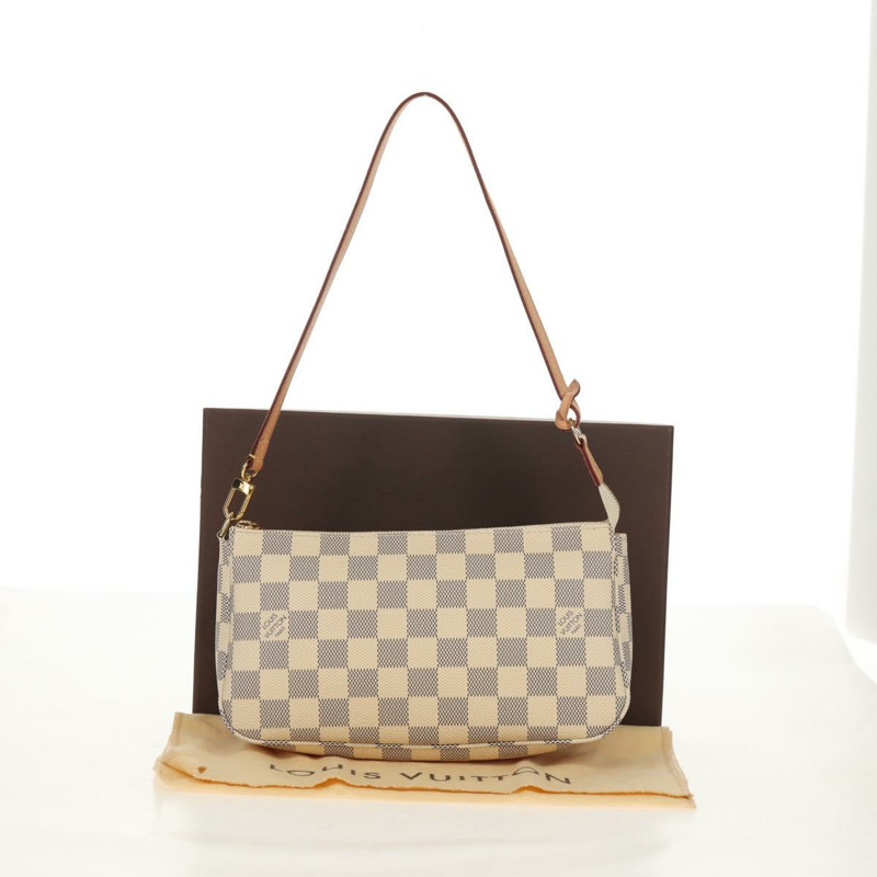 【日本直送】路易威登 Damier Azur 手拿包配件袋 N51986 LV 正品 154303M-11