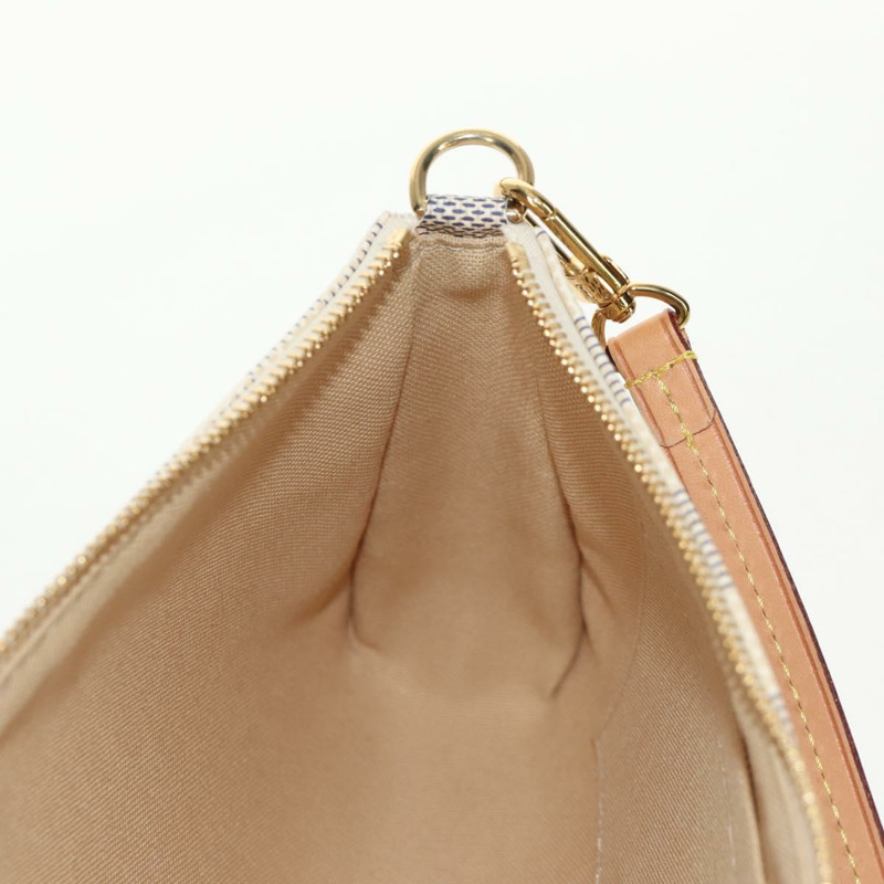 【日本直送】路易威登 Damier Azur 手拿包配件袋 N51986 LV 正品 154303M-19