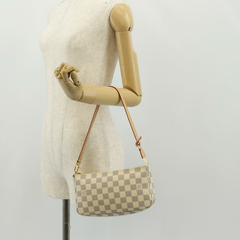 【日本直送】路易威登 Damier Azur 手拿包配件袋 N51986 LV 正品 154303M-22