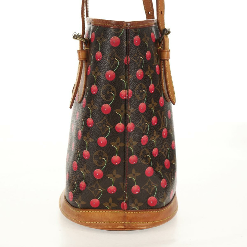 【日本直送】路易威登 Monogram Cherry 水桶 PM 單肩包 M95012 LV 正品 142971V-2