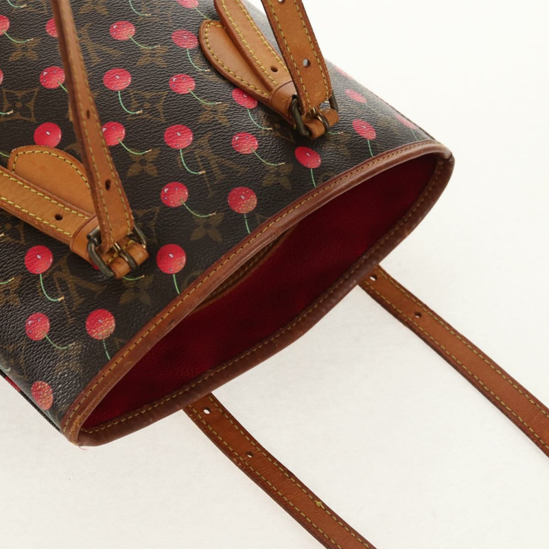 【日本直送】路易威登 Monogram Cherry 水桶 PM 單肩包 M95012 LV 正品 142971V-13
