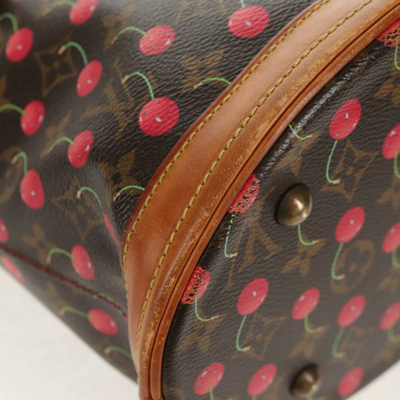 【日本直送】路易威登 Monogram Cherry 水桶 PM 單肩包 M95012 LV 正品 142971V-15
