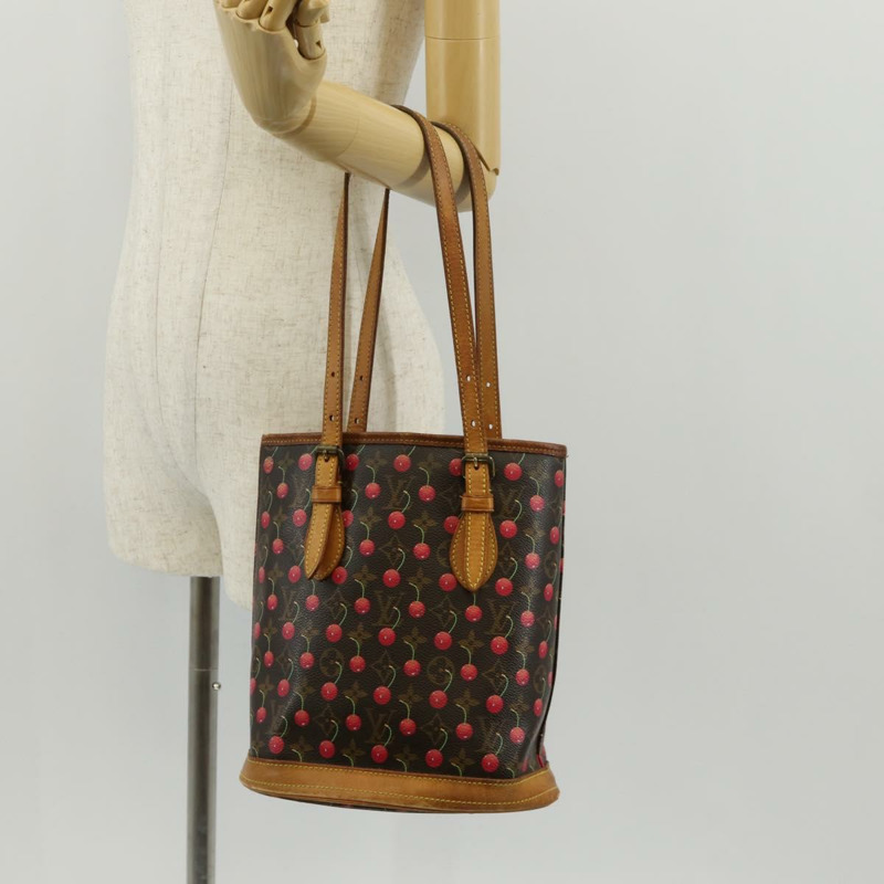 【日本直送】路易威登 Monogram Cherry 水桶 PM 單肩包 M95012 LV 正品 142971V-27