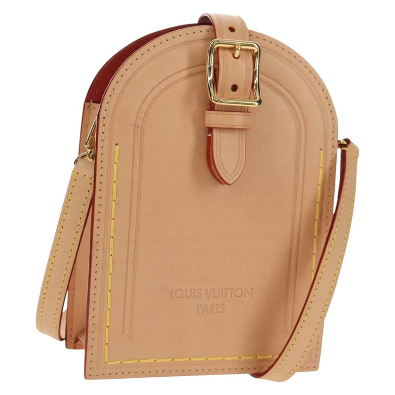 【日本直送】路易威登 LV 姓名標籤 XL 手拿包 皮革 米色 M82225 LV 正品 145840SM-0