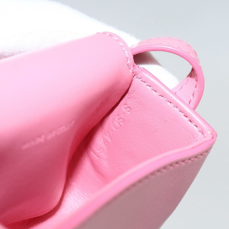 【日本直送】CELINE Triomphe Mini Claude 肩包，小牛皮材質，粉金色，正品編號 153596SAM-10