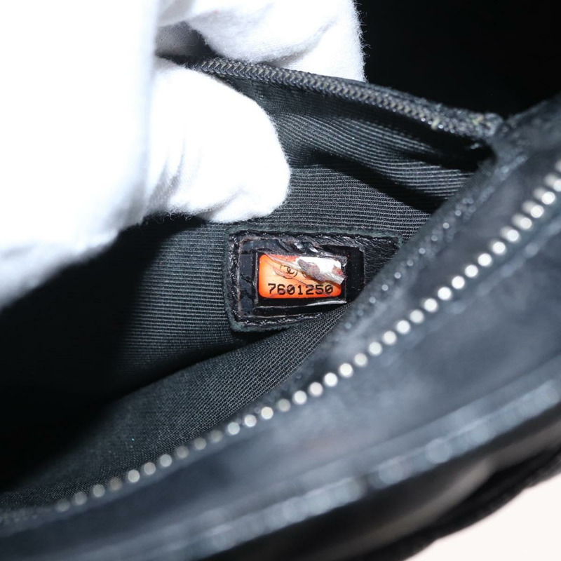 【日本直送】香奈兒標準托特包,魚子醬紋皮革,黑色,CC標誌,正品編號158861SAV-21