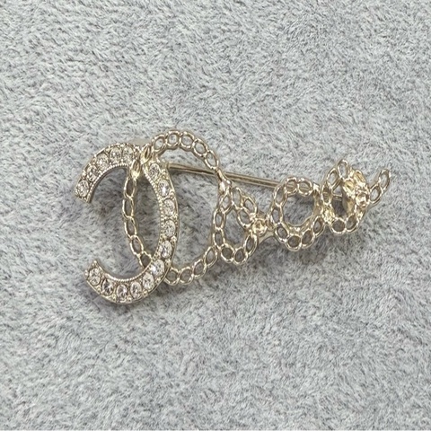香奈兒 雙C coco胸針 Chanel胸針