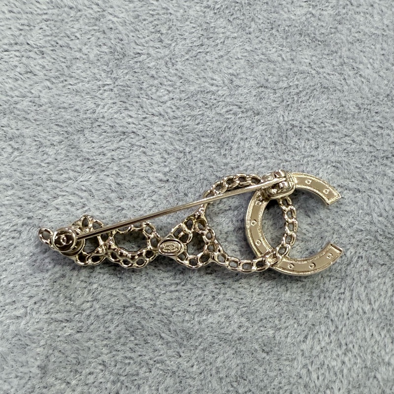 香奈兒 雙C coco胸針 Chanel胸針-2