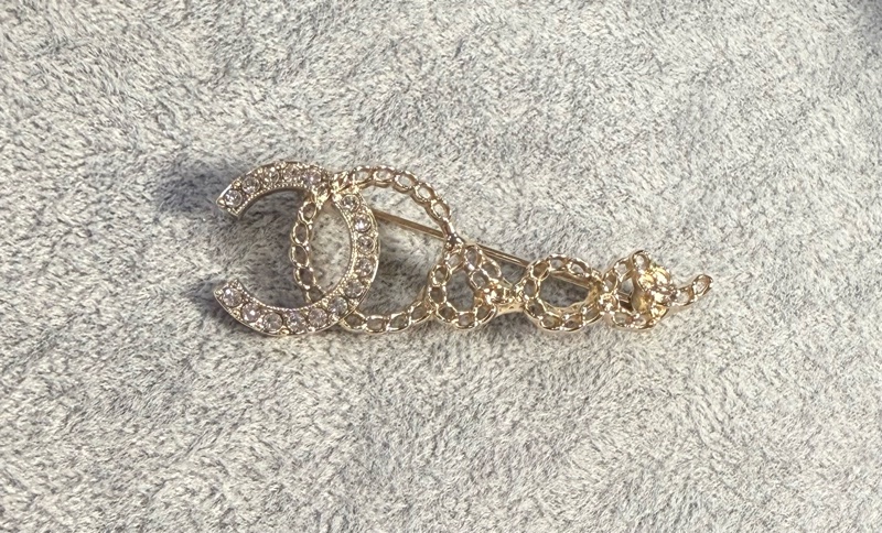 香奈兒 雙C coco胸針 Chanel胸針-3