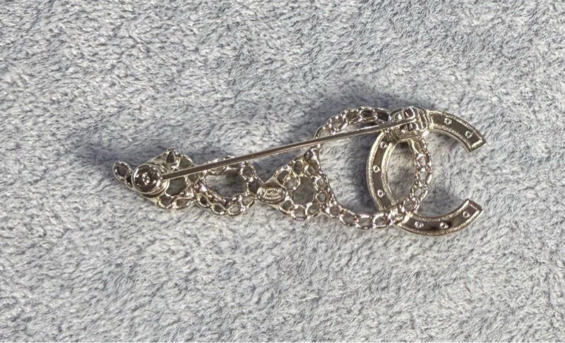 香奈兒 雙C coco胸針 Chanel胸針-4