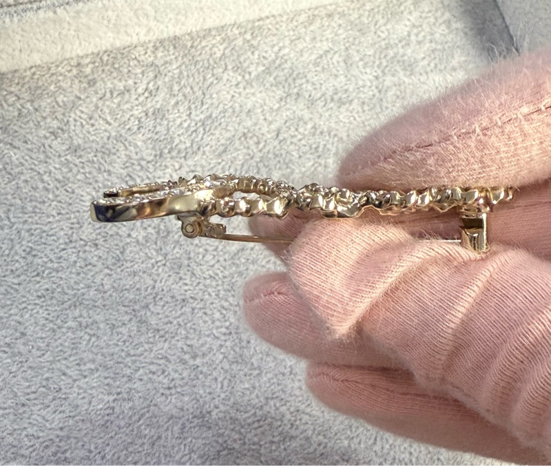 香奈兒 雙C coco胸針 Chanel胸針-7