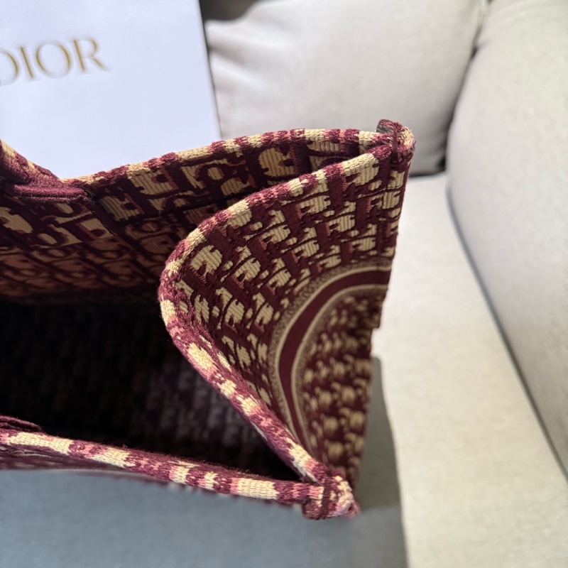 Dior Book tote 酒紅色 GM 拍拍圈最低價-7