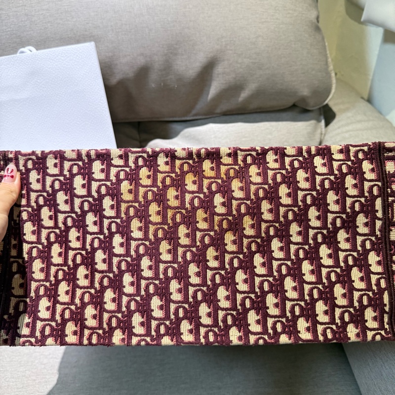 Dior Book tote 酒紅色 GM 拍拍圈最低價-8