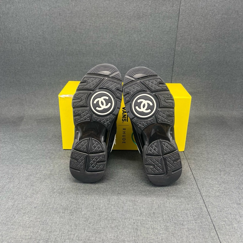 香奈兒 雙C 黑白 運動鞋 碼數 36 99 新-3