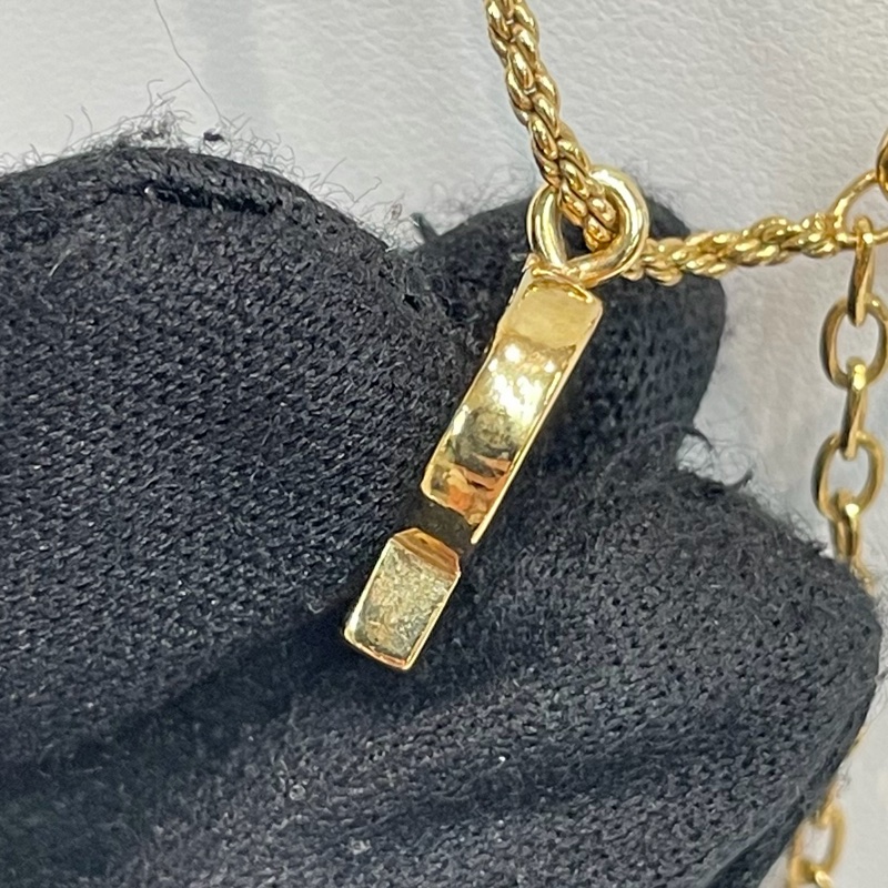 Dior 中古CD logo水鑽項鏈 XB352-11