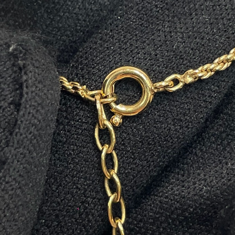 Dior 中古CD logo水鑽項鏈 XB352-13