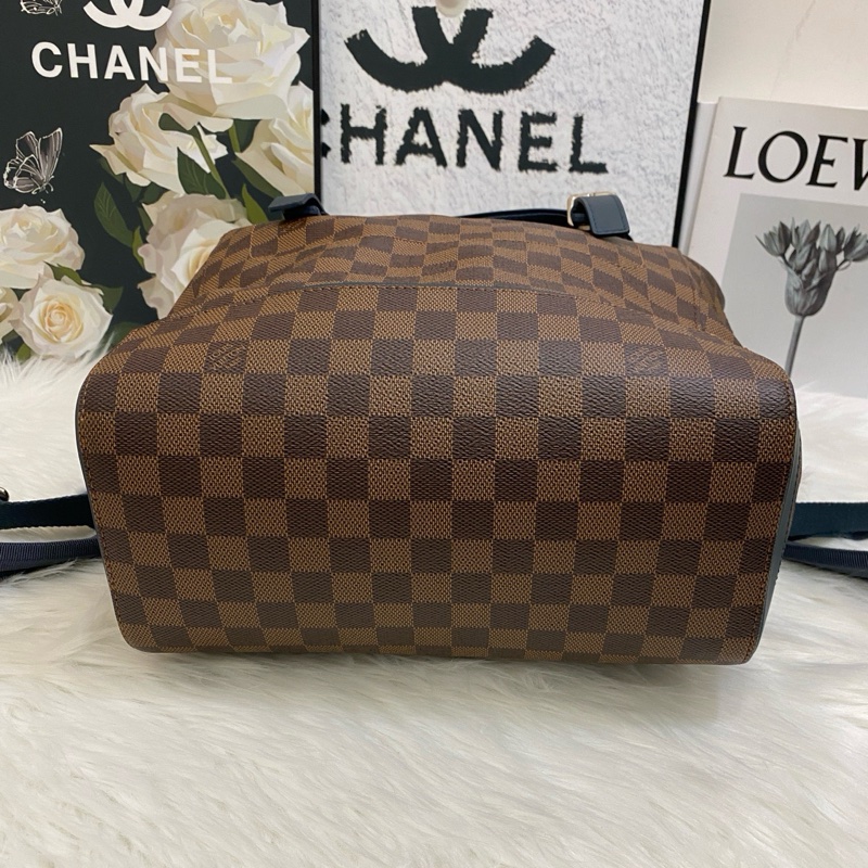 98新Lv 路易威登 Runner棋盤格雙肩包 超大容量  出行通勤都適用-4