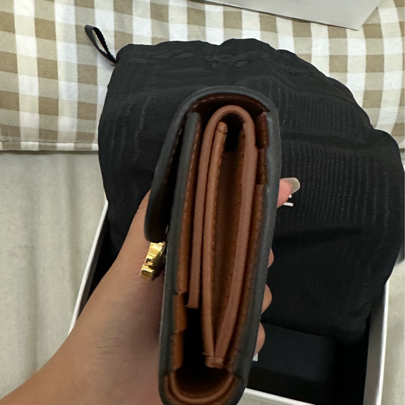 CELINE TRIOMPHE標誌印花小號翻蓋錢包-2