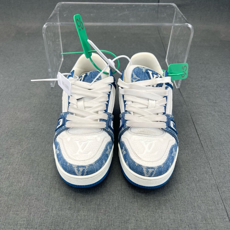 lv trainer 白藍牛仔 36 碼 99 新-1