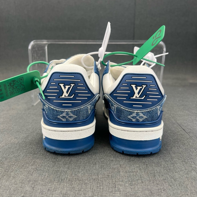 lv trainer 白藍牛仔 36 碼 99 新-2