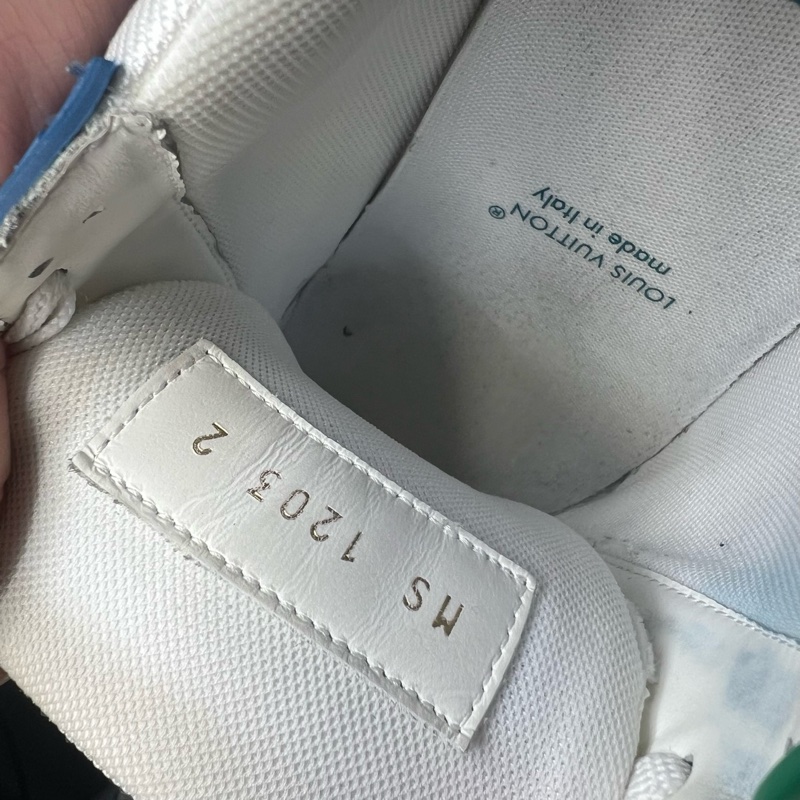 lv trainer 白藍牛仔 36 碼 99 新-7