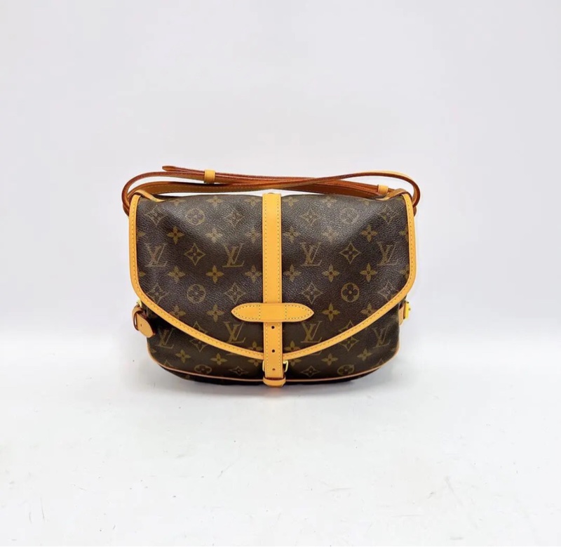 【90%新✨】LV小號雙子星單肩|斜挎包|中古包 Saumur-1