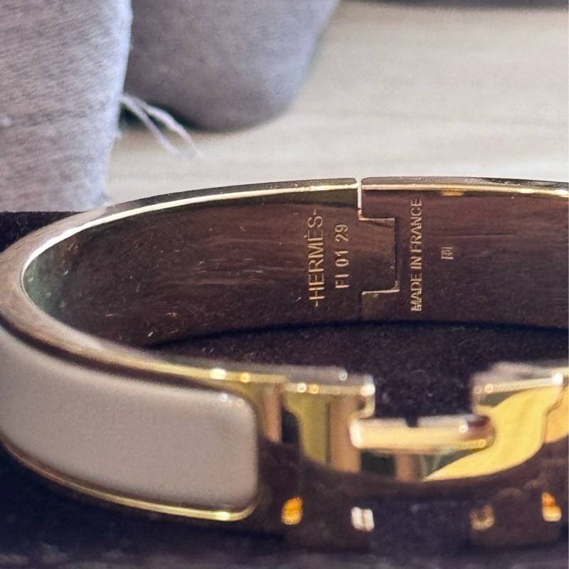 HERMES Clic H 手環 栗子色-7