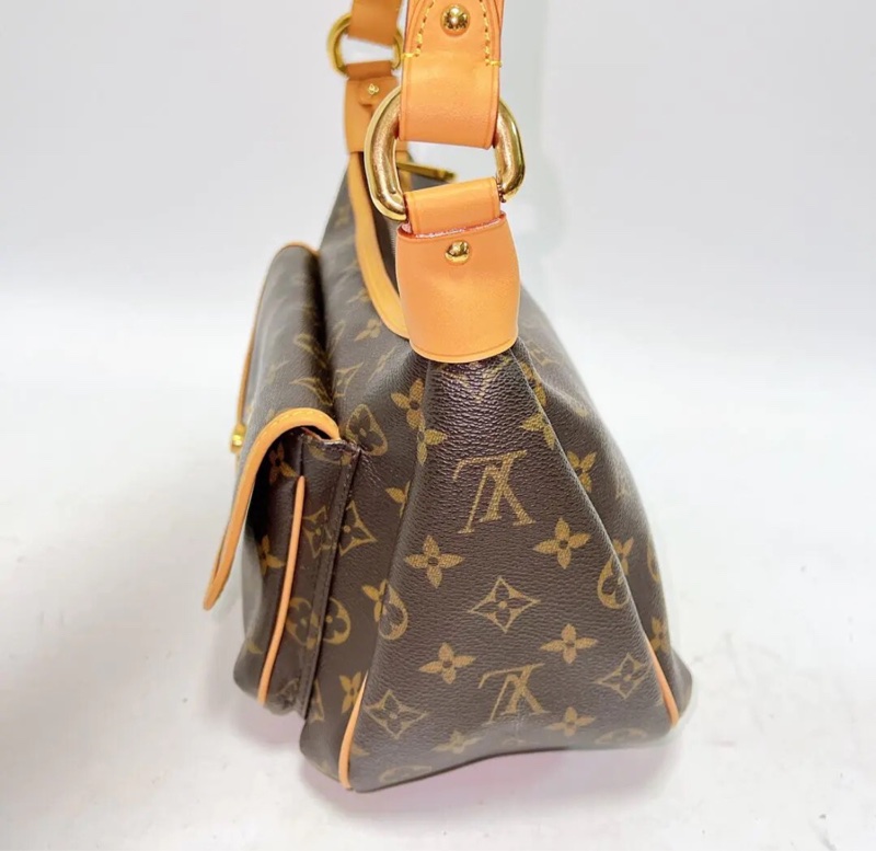 【90%新✨有塵袋】LV 06年巴黎秀款·絕版Tikal金豆包·單肩氣質包-3
