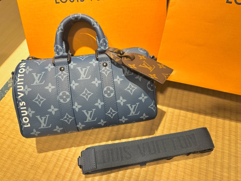 LOUIS VUITTON Keepall 25 太平洋藍 平野紫耀同款-1