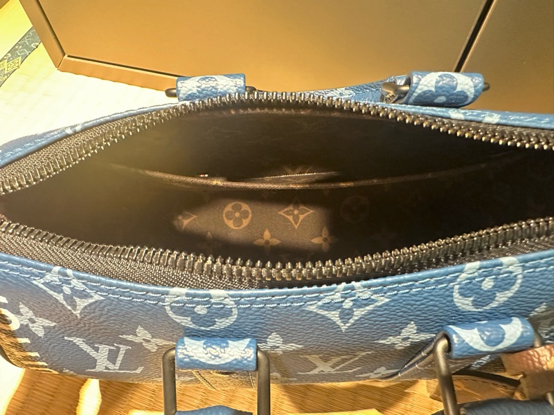 LOUIS VUITTON Keepall 25 太平洋藍 平野紫耀同款-4