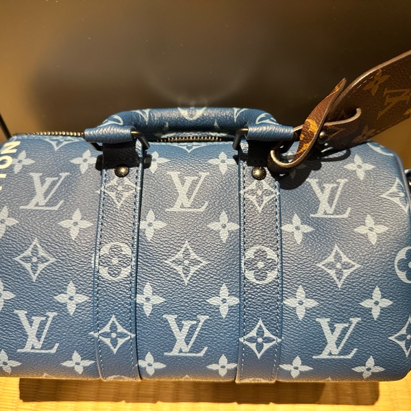 LOUIS VUITTON Keepall 25 太平洋藍 平野紫耀同款-5