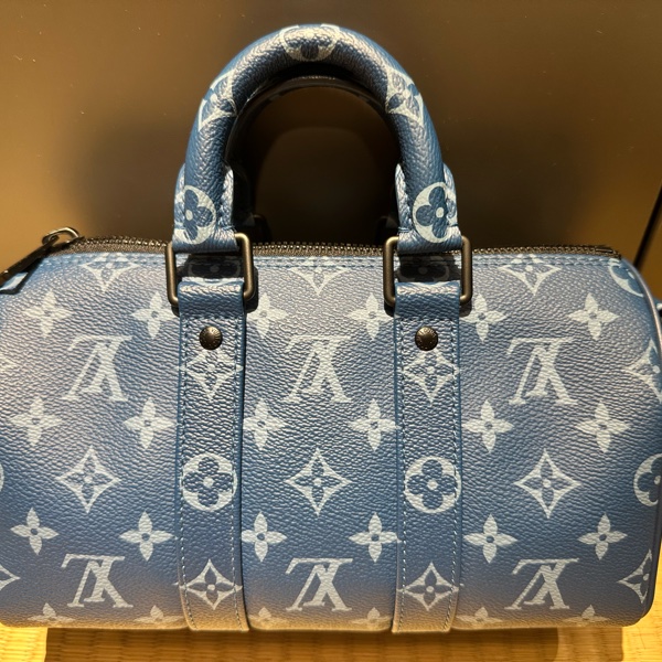 LOUIS VUITTON Keepall 25 太平洋藍 平野紫耀同款-6