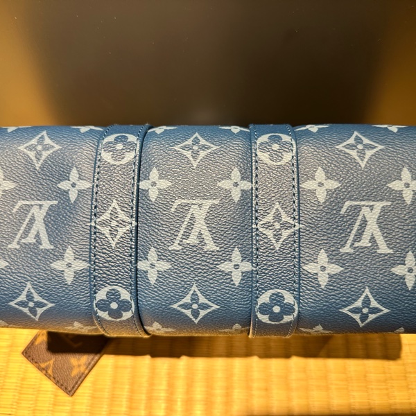 LOUIS VUITTON Keepall 25 太平洋藍 平野紫耀同款-7