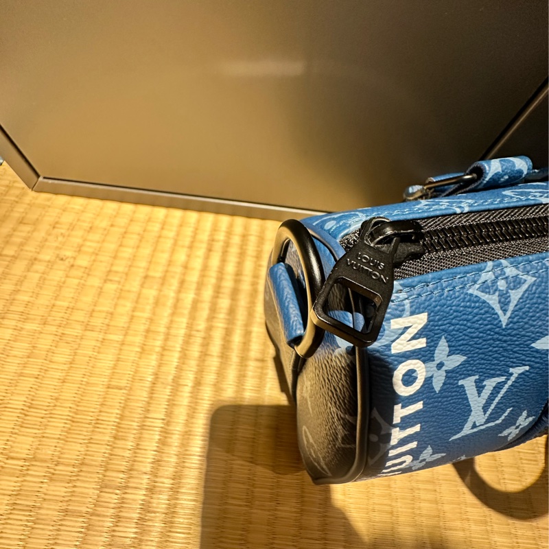 LOUIS VUITTON Keepall 25 太平洋藍 平野紫耀同款-9