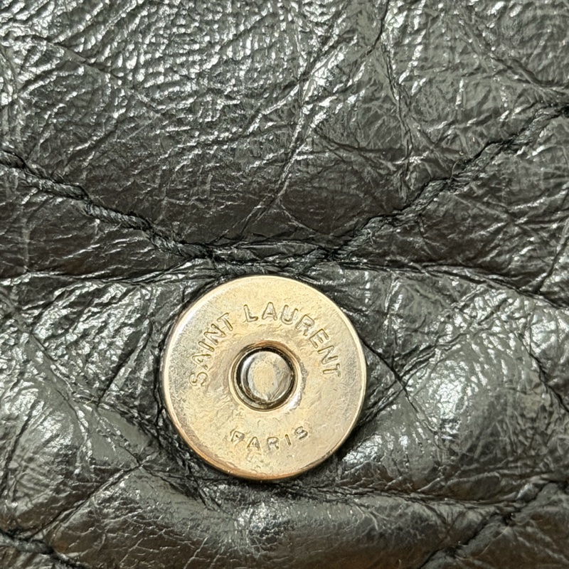 #極新 #全網最便宜 YSL Niki Baby 黑色銀鏈-15